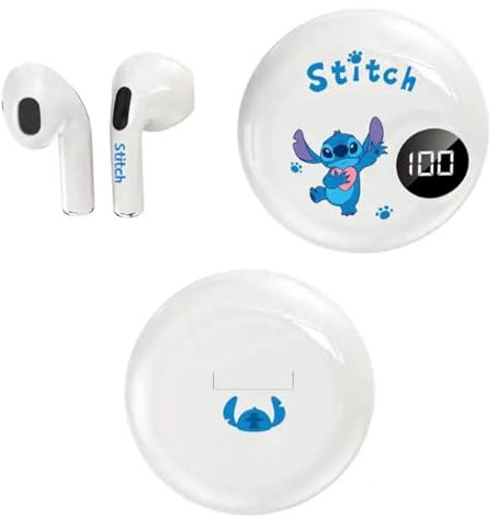 S44 Cute wireless bluetooth earbuds wireless headphone stitch comfortable for kids in ears