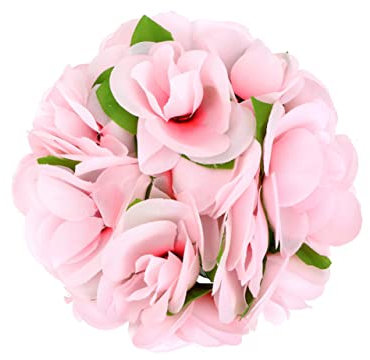 FUNOMOCYA Ornament Simulation verschlüsse lter Blumen Kugeln hochzeitsdeko künstlicher Hochzeitsstrauß Seidenblumenarrangements hängende Blumenkugel Simulation Rosenkugel Anhänger Lob