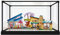 Figures Display Box für LE-GO für 42620 Familienhäuser Acryl staubdicht transparent Custom Vitrine (kein Modell) (Rahmen aus Legierung)