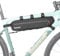 Bike Frame Pouch Waterproof Under Top Tube Bag Triangle Cycling Tools Storage Bag for Road and Gravel Bikes Lightweight Durable Accessory Black 2.1L ﻿