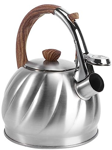 SOIMISS Pfeifender Teekessel 1 2-l-wasserkessel Induktionsherdsicheres Kochen Mit Bequemem Griff