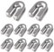VooGenzek 10 Piezas Ojales para Cabezal de Cortacésped, Cabezales de Recortadora de Ojal, Ajuste de Cabeza de Ojal, Compatible con HUSQVARNA T45X T25 T35 T35X Desbrozadora