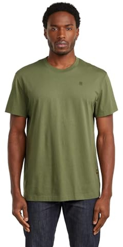 G-Star Men's Base-S T-Shirt, Size: S, Color Green