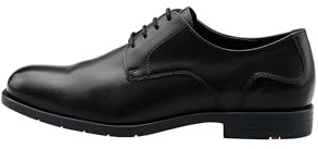 LLOYD Herren Schnürhalbschuhe EEZY 110W, Männer sportliche Schnürer, lose Einlage,Extraweit,Schuhspanner,Ledersohle,männer, Black, 46 EU / 11 UK
