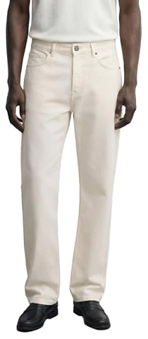 Burocs Basic Straight Fit Jeans - Blue - Jeans Herren - 5-Pocket-Style - Mit YKK-Reißverschluss - 100% Baumwolle