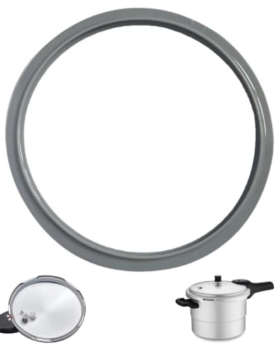 Zeayebsr Repuesto Junta Tapa Olla 22 cm, Junta de Silicona Repuesto para Olla Express, Goma para Olla Express y Olla a Presión, Ajuste Universal, Material Resistente al Calor