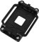 sourcing map AM2 AM3 FM1 FM2 FM2+ Socket Plastic CPU Fan Heatsink Bracket Holder Black