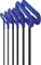 Eklind 55166 Lot de 6 clés Allen hexagonales en T avec poignée rembourrée. Tailles métriques 2-6 (tige de 15,2 cm)