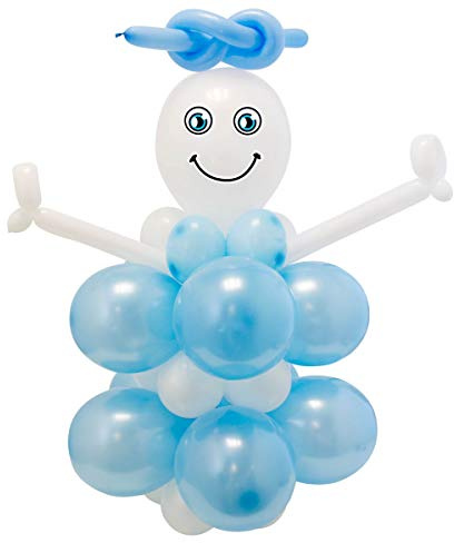 Folat - Birth Boy Balloons Craft Kit - Multi Colors