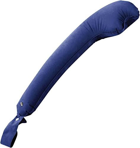 Inflatable Travel Neck Support Cushion Comfort and Posture, Ideal for Air, Rail or Car Travel Helps Relieve Neck Pain and Discomfort Reduces The Pressure on The Neck Inflates in Seconds