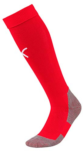 PUMA Herren Liga Socks Core Stutzen, Puma Red-Puma White, 43-46 Herstellergr e 4 EU