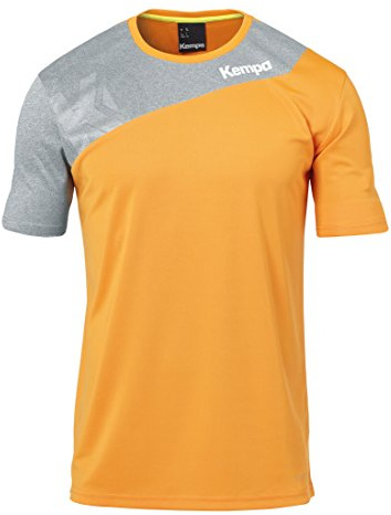 Kempa Kinder Kinder Trikot Core 2.0 Trikot, Fresh orange/Dark grau me, 116, 200309509