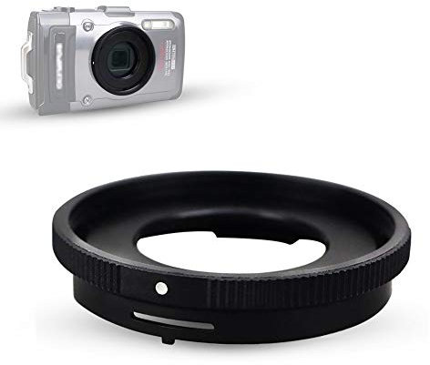 Filter Adapter JJC Conversion Lens Ring Adapter for Olympus Tough TG-5 TG-4 TG-3 TG-2 TG-1 replaces Olympus CLA-T01 Adapter Ring Mount 40.5mm Filter