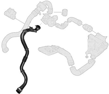 Borg & Beck BTH1614 Turbo Hose To Fit Renault Megane Scenic II