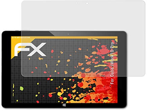 atFoliX Panzerfolie kompatibel mit Alldocube iWork10 Pro Schutzfolie, entspiegelnde und stoßdämpfende FX Folie (2X)