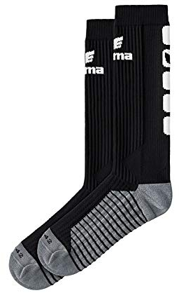 Erima Classic 5-C Socken lang SchwarzWeiss, 31-34 Herren