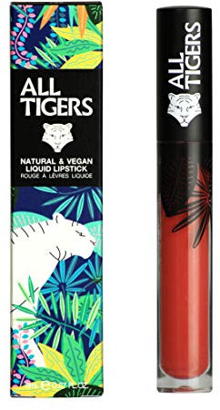 ALL TIGERS - Rouge à Lèvres Liquide Mat - Tenue Longue Durée - Ingrédients Bio, Vegan & Naturel - Teinte Bois De RoseMake Your Mark 683 - Lipstick Longue Tenue et Sans Dérivé de Pétrochimie