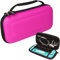 TECHGEAR Switch Lite Tasche hülle - Harte Schutzhülle Switch Lite - Reise und Aufbewahrungs Tasche Kompatibel für Nintendo Switch Lite, 8 Steckplätze für Spiel Karten + Zubehör [ROSA]