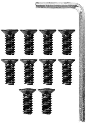 MAGT Screw, 10pcs Screw Replacement Screwdriver Set for Xiaomi Mijia M365 Electric Scooter with Hexagon Handle Replacement Parts Kits