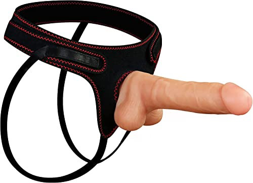 Dildo Strap On Harness 20 Cm Dido Donne Realistico Strapon Indossabile Regolabile per Donna, Strapon per Uomini Slip Erotico Sex Toysper Pene Finto per Donne Sesso Accessori per Coppia Lesbica Uomo
