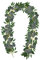 Künstliche Eukalyptus-Girlande mit Weidenblättern, 2 Stück, künstliche Grünreben, Girlande, Hängepflanzen für Wanddekoration, Garten, Bauernhaus, Außendekoration (200 cm)