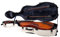 Crossrock CRF2020CEFMW Cellokoffer - Milchweiß - Fiberglas - Mit Rädern - Passt für 4/4 Cello - Gepolsterte Musiktasche - 3 Griffe - Abnehmbare Schultergurte - Zahlenschloss