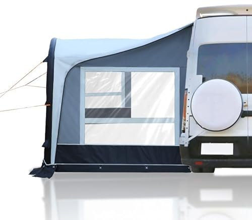 Unikka Wanderer II aufblasbarer Sonnenschutz für Wohnwagen, Wohnmobil, kompatibel mit,multimodal Glamping Awning(Grey, Side Panel)*2