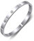 GILIEYER Armband aus Edelstahl, Klee Armband Liebe und Freundschaft Armband Cubic Zirkonia Kreuz Armband Fashion Armband Mode Armbänder (19, Kreuz ohne Zirkon-Silber)