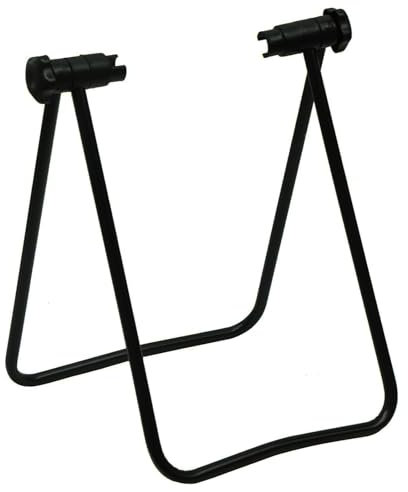 Foldable Bike Repair Stand, Bicycle Repair Parking Rack for 20-29 Inch Bikes, Easy Adjustable Rear Hub Mount with Plastic Protection, Compact Design Bike Stand for Maintenance, Repair and Cleaning