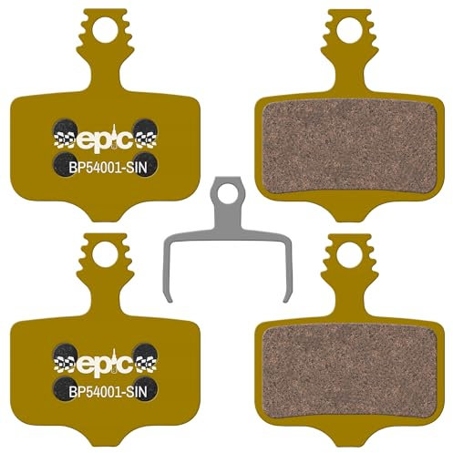 epic Scheibenbremsbeläge für SRAM Rival, RED, Apex, Force, Level T/TL/TLM, XX Bremsen | Organisch, Halbmetallisch, Sinter, Keramik, E-Bike Optionen | leise, langlebig, leistungsstark | 2 Sätze