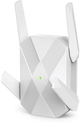 AX3000 WiFi 6 Range Extender, WiFi Extender Signal Booster for Home, Dual Band 5GHz & 2.4GHz, Internet Booster, WiFi Repeater Signal Booster with Gigabit Ethernet Port, Access Point (WIFI6 AX3000)