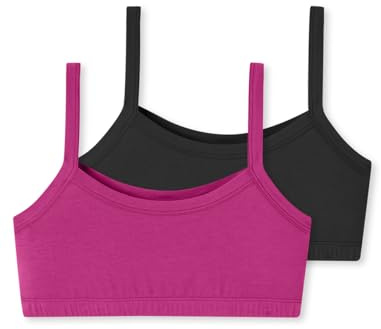 Schiesser Mädchen 2PACK Bustiers - Fresh Vibe Multipack - Größe 140 bis 176