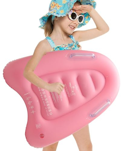 Aufblasbares Surfbrett - Schwimmbrett mit doppeltem Griff, schwimmende