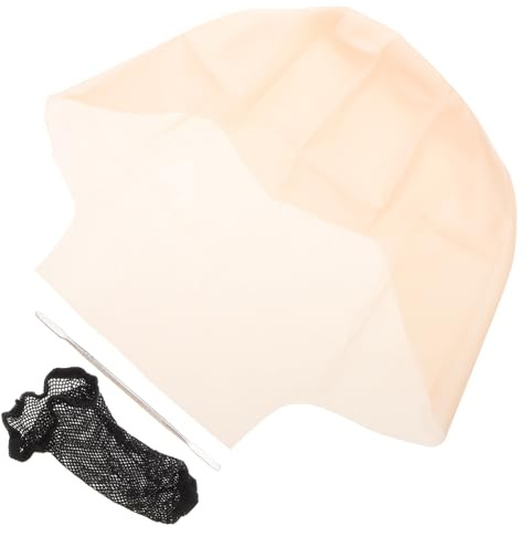 HONMEET Glatzenkappe aus Latex mit Dehnbarem Polyester für Erwachsenen Realistisches Aussehen Passform als Cosplay Kostümzubehör für Maskenpartys