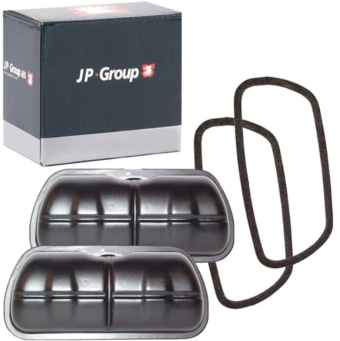 2x JP Group Ventildeckel + Dichtung | 8111350506 + 8119200402 passend für 1.5-2.1 Dj Mv Bus T1 T2 Käfer
