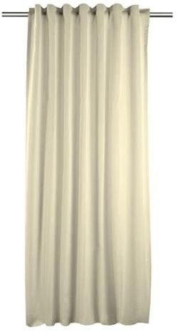 Apelt FVH mit Smokband, Polyester-Baumwolle, Braun, 141 x 245 x 0.5 cm