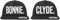 Youth Designz Baseball Kappe Snapback Cap Modell Gangster Paar Pärchen Set - Schwarz