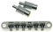 KAISH Chrom-Rollsattelbrücke Tune-O-Matic mit Rollsätteln für Epi Les Paul, SG, Dot, Bigsby Gitarre mit M8 Gewindepfosten