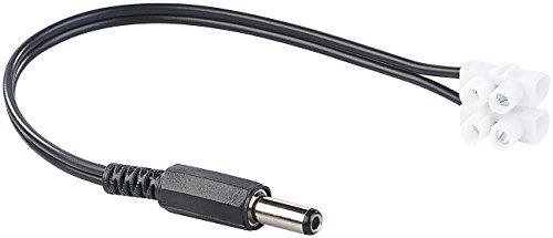 revolt Solarpanel Kabel: Solar-Modul-Anschlusskabel Hohlstecker 5,5 x 2,1 mm auf Lüsterklemme (Solarpanel Anschlusskabel, Rundstecker, DC)