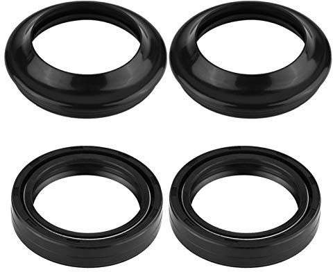 Motorcycle Motorbike Front Fork Damper Oil Seal and Dust Seal Kit 41mm x 54mm x 11mm Fit for GSX750F GSXR750 Rubber Material Bl k Color+joint spi 41x54x11,+joint spi 41x54x11+motorcycle front fork da