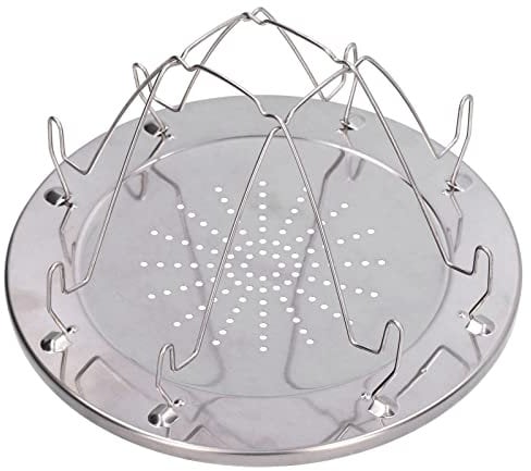 Klappbarer Campingkocher-Toaster, tragbarer Camping-Toaster-Rack-Halter zum Grillen für Outdoor-Picknick für Party