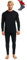Merino.tech 100% Merino Unterwäsche Herren Set - Leicht Thermounterwäsche Merinowolle, Langarm Shirt und Hose + Wandersocken aus Merinowolle (Large, 165 LITE Heathered Black)