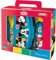 Stor SET URBAN VUELTA AL COLE 4 PCS (BOTELLA ALUMINIO 400 ML Y SANDWICHERA CON CUBIERTOS) MICKEY MOUSE FUN-TASTIC