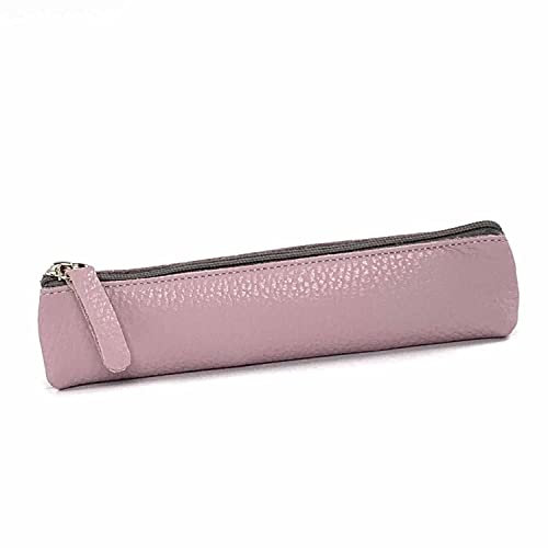 SinnWunder KLEINES Federmäppchen - Stifte-Etui – Schlampermäppchen – aus echtem italienischem Leder ROSA und vielen weiteren schönen Farben