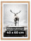 Estancia Cadre Photo 40x60 cm En Bois De Chêne | Cadre 40x60 cm | Cadre Photo 60x40 | Cadre Portrait Moderne En Bois De Chêne 40 x 60 cm Bois