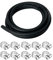 Dutreg 8mm Línea De Combustible 3 Metros, 5/16 NBR Tubos De Combustible Rubbe Para Barco Motocicleta Cortacésped Camión Coche