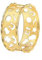 Lucchetta - Damen-Ring aus 18K Gold 750 mit Glückssymbolen Diamant-Effekt | Größen 50-60 | hergestellt in Italien, 18k, 54 (17.2)