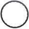 Elli Hoop® M - DAS ORIGINAL - Hula Hoop Reifen, Gymnastikreifen zum Abnehmen, Fitness für Anfänger (Schwarz, M (1,3kg))