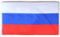 Sonia Originelli premium Fahne für jede Gelegenheit - hissfertig & wetterfest -Größe: ca. 90 x 150 cm, Farbe: Russland ohne Wappen, Russia