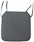 Acomoda Textil – Cojines para Silla de Espuma con Tela y Cintas de Sujeción 40x40 cm. Asiento Acolchado, Mullido y Cómodo para Interior y Exterior de Comedor, Jardín y Terraza. (Gris OSC, 4 Unidades)